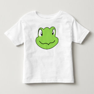 Torin the Turtle Cartoon Smiling Face Toddler T-Shirt