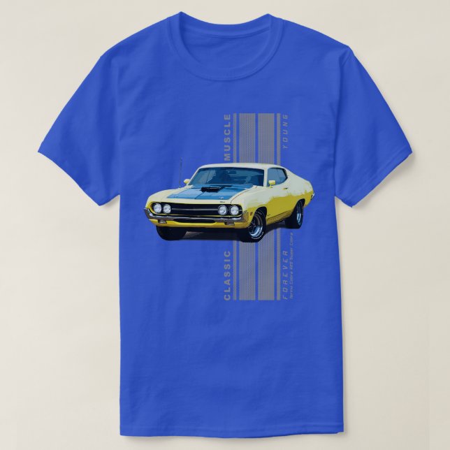 Torino 429 Super Cobra Classic American Muscle s V T-Shirt (Design Front)