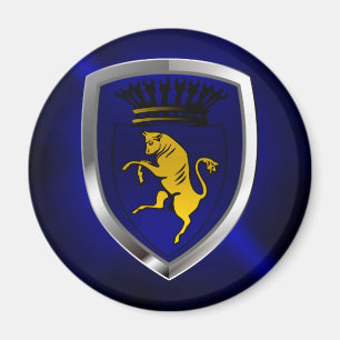 Torino Mettalic Emblem Magnet