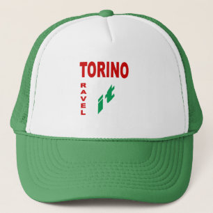 TORINO TRAVEL ITALIA white trucker cap
