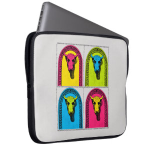 Torino Turin Toret Pop Art Typography Streetwear Laptop Sleeve