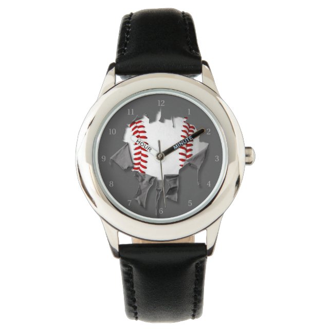 Torn Baseball Watch (Front)