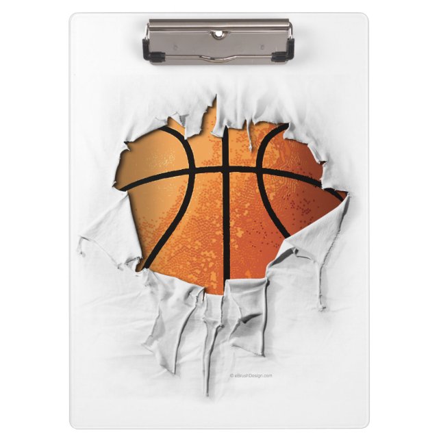 Torn Basketball Clipboard (Front)