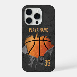 Torn Basketball iPhone Case