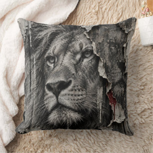 Torn Between Dignity and Decay Cushion