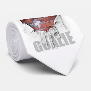 Torn Brick Wall Goalie (Soccer) Tie