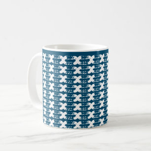 Torn distressed hidden xoxo Pattern Coffee Mug