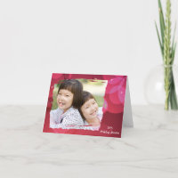 Torn Edge - Photo Holiday Card