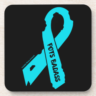 Torn Ribbon/Badass...POTS Coaster
