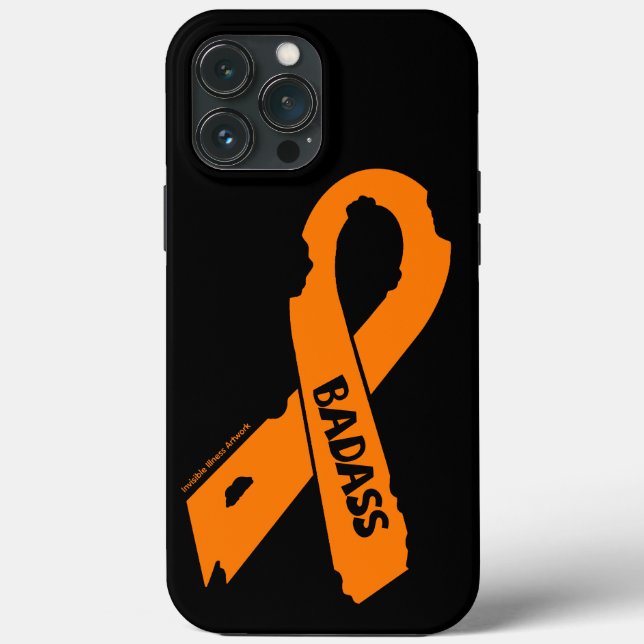 Torn Ribbon/Badass...RSD/CRPS Case-Mate iPhone Case (Back)