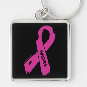 Torn Ribbon/Warrior...Breast Cancer Key Ring