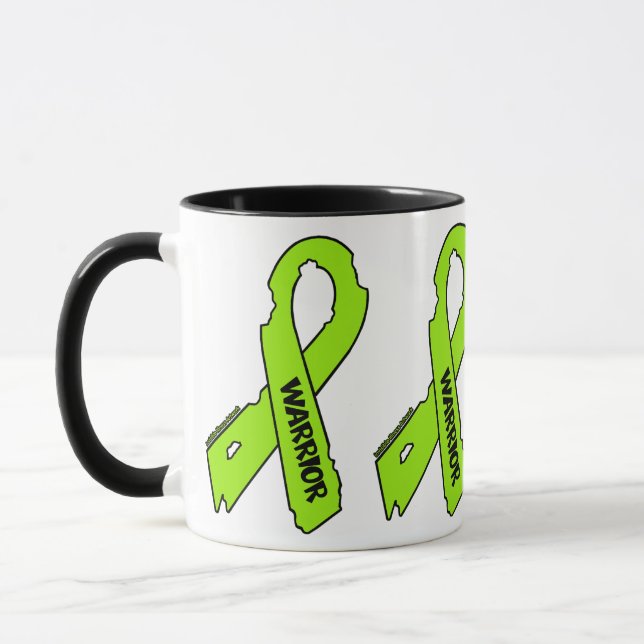 Torn Ribbon/Warrior...Lyme Mug (Left)