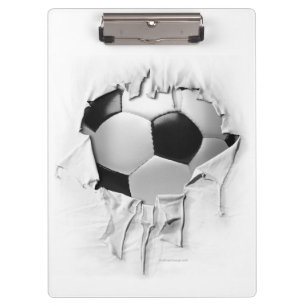 Torn Soccer Clipboard