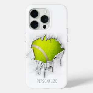 Torn Tennis iPhone 15 Pro Case