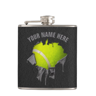 Torn Tennis Flask