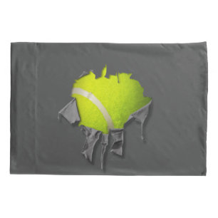 Torn Tennis Pillow Case