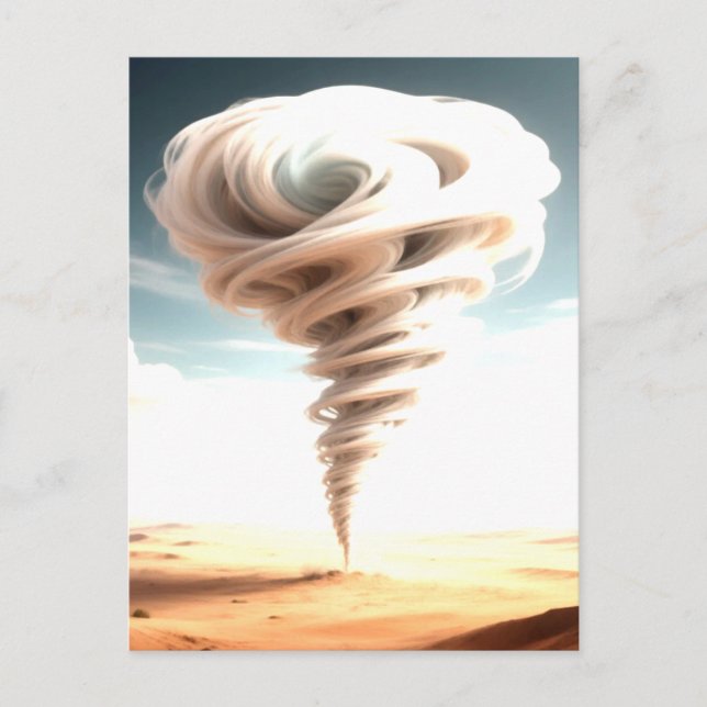 Tornado Art #3 Postcard (Front)
