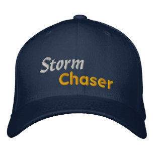 Tornado Bad Weather Storm Chaser Storm Spotter Embroidered Hat