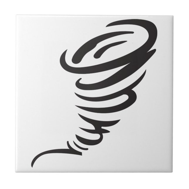 Tornado Ceramic Tile (Front)
