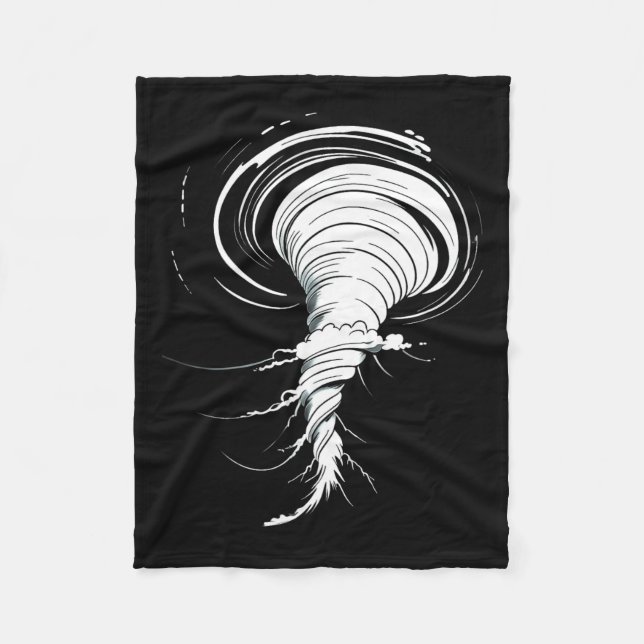 Tornado Costume Twister Storm Halloween Kids Boys  Fleece Blanket (Front)
