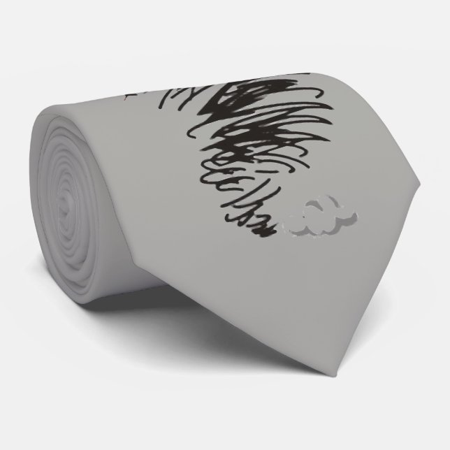 Tornado Drawing Tie (Rolled)