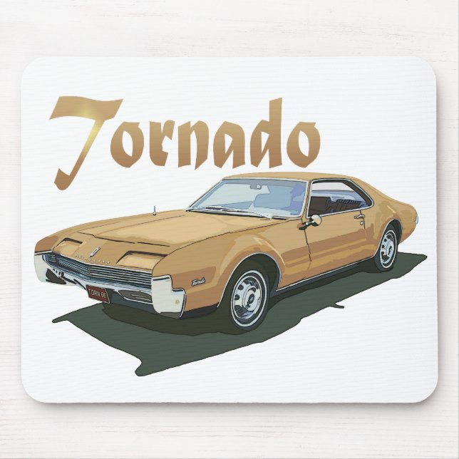 Tornado Gold Mouse Pad (Front)