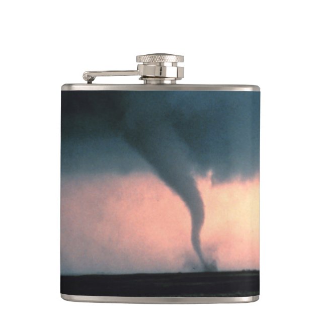 Tornado Hip Flask (Front)