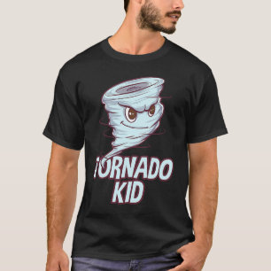 Tornado Kid Weather Storm Forecaster Meteorologist T-Shirt