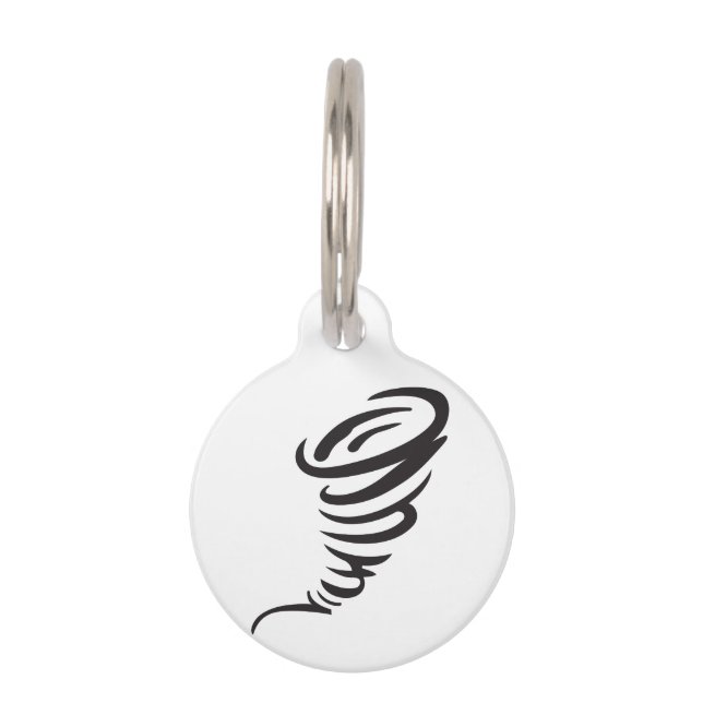 Tornado Pet Tag (Front)