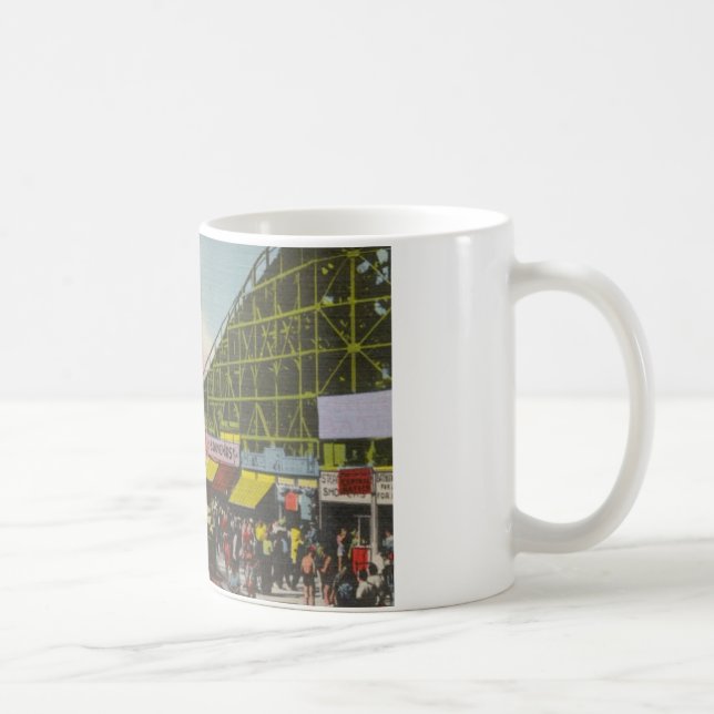 Tornado Roller Coaster - Coney Island NY /The Bobs Coffee Mug (Right)