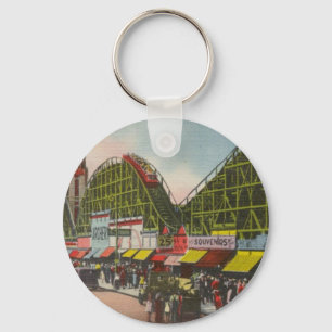 Tornado Roller Coaster - Coney Island NY /The Bobs Key Ring