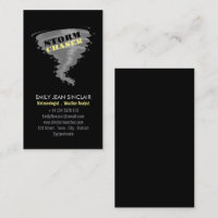 Tornado - Storm Chaser Design, Meteorologist