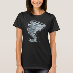 Tornado Storm Chaser Scary Weather Hurricane T-Shirt