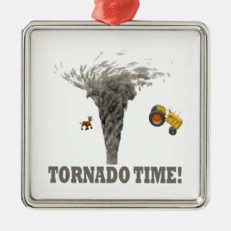 TORNADO TIME METAL TREE DECORATION