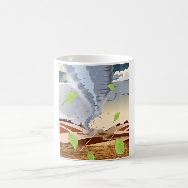 Tornado Twister Coffee Mug (Center)