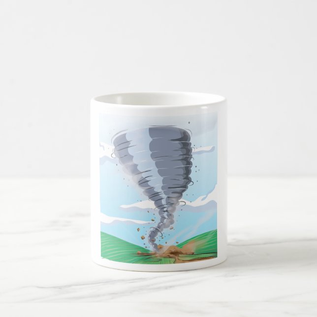 Tornado Twister Coffee Mug (Center)