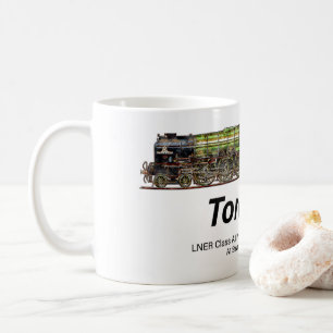 Tornado Vintage Steam Train English Locomotive Coffee Mug