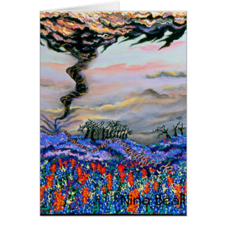"Tornado With Bluebonnets," by Nina Beall