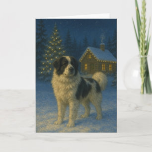 Tornjak Dog Holiday Card