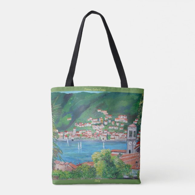Torno,  All-Over-Print Tote Bag (Back)
