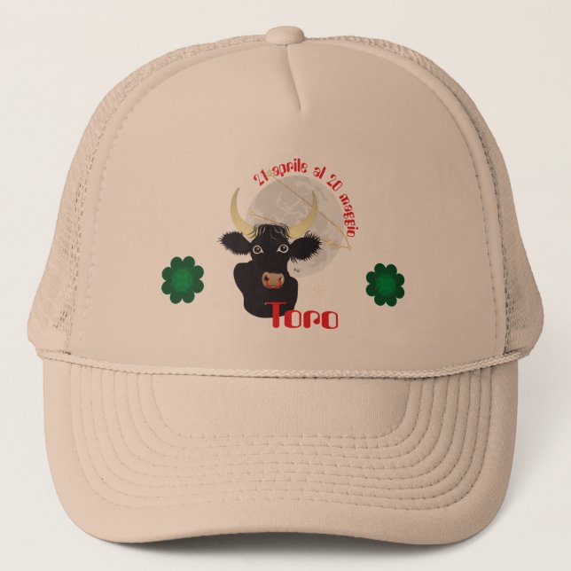 Toro 21 aprile al 20 maggio Cappello Trucker Hat (Front)