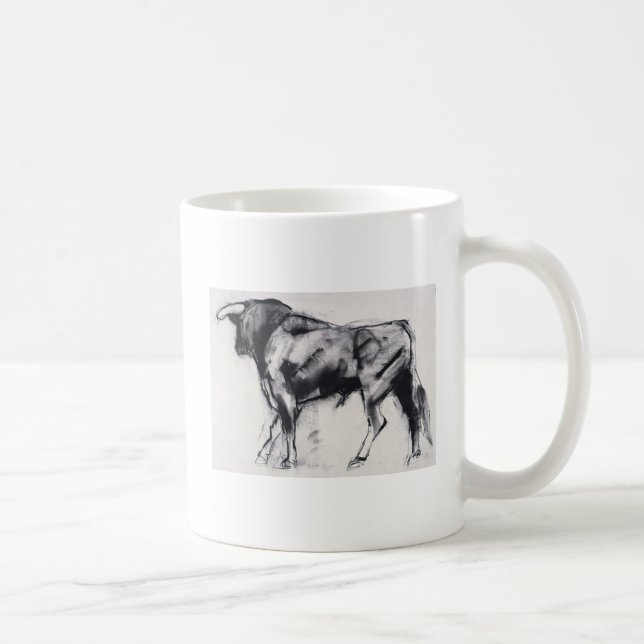 Toro Azul study Coffee Mug (Right)