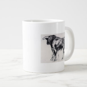 Toro Azul study Large Coffee Mug