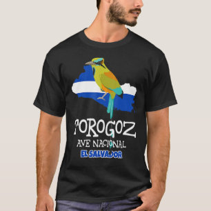 Torogoz Ave Nacional El Salvadorian  National Bird T-Shirt