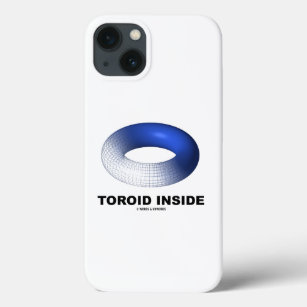 Toroid Inside (Blue Torus) iPhone 13 Case