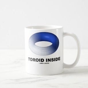 Toroid Inside (Blue Torus) Coffee Mug