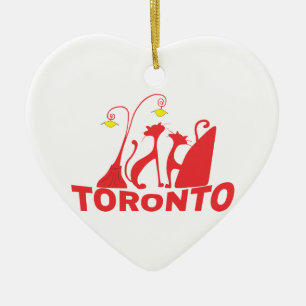 Toronto 1 ceramic ornament