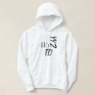 Toronto 416 Canada  Hoodie