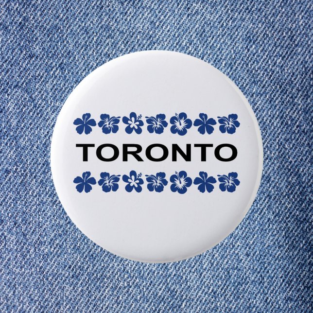 Toronto Aloha Bands Blue Light-Colour 6 Cm Round Badge (Creator Uploaded)