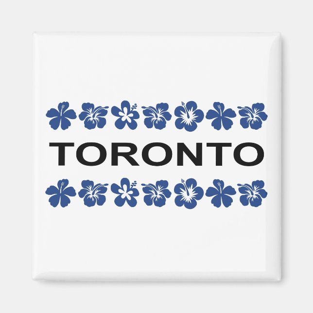 Toronto Aloha Bands Blue Light-Colour Magnet (Front)
